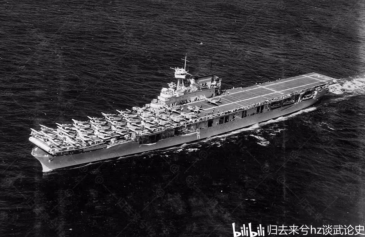 历史名舰——永远的大E，美国CV-6企业号航空母舰(图4)