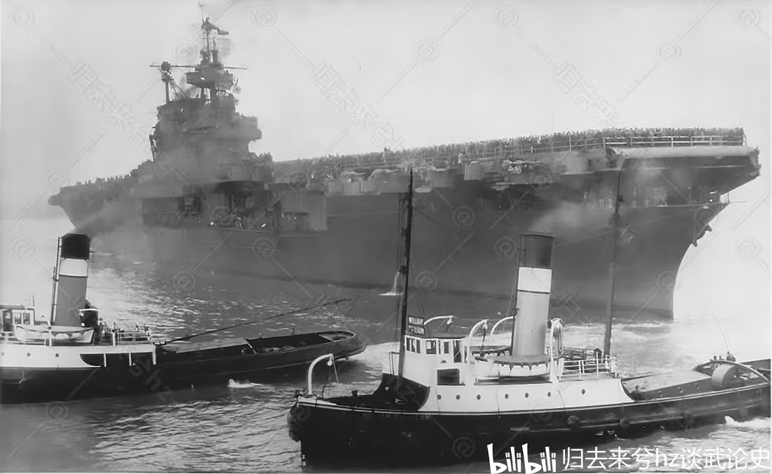 历史名舰——永远的大E，美国CV-6企业号航空母舰(图14)
