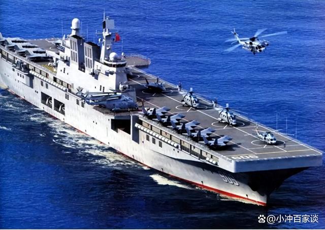 8艘075、10艘071，除了航母大驱，中国海军还在疯狂爆兵两栖战舰(图7)